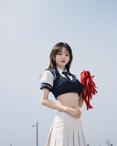女儿在学
