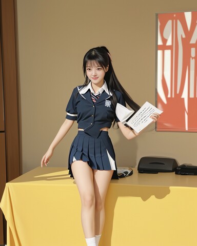 交通职业学校女学生