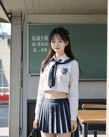 锡林郭勒职业学院女学生