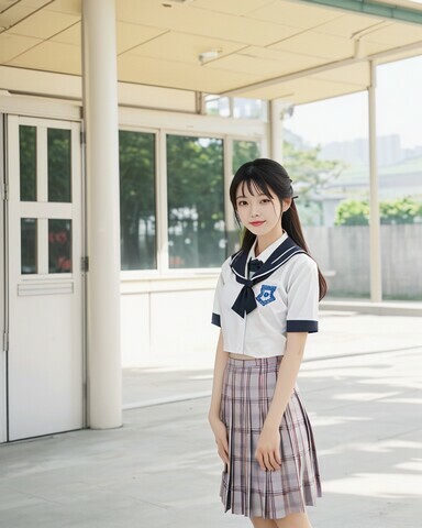 长春职业技术学院女学生